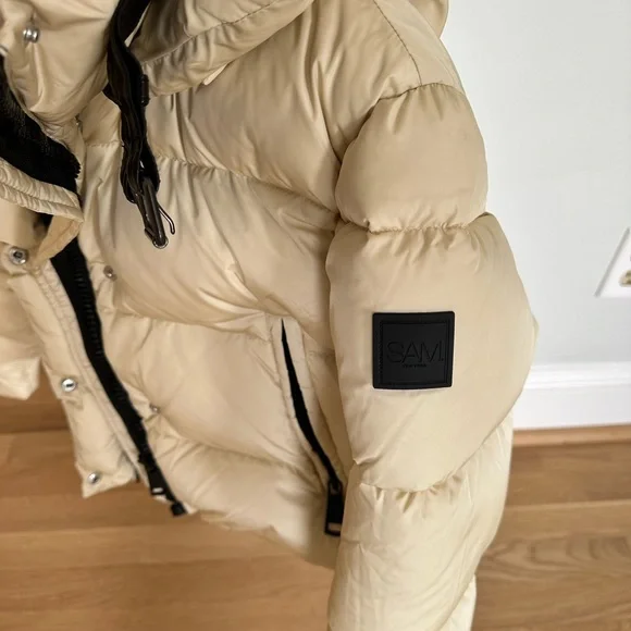 SAM New York Puffer Jacket Womens Small